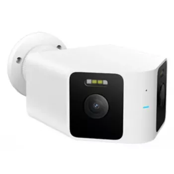 IP stebėjimo kamera Xiaomi CW100 Dual – lauko, 3 MP (2304×1296), Wi‑Fi, lubų/sienos laikiklis, 0–360° pasukimas, IR/balti šviesos diodai, 10 m naktinis matymas