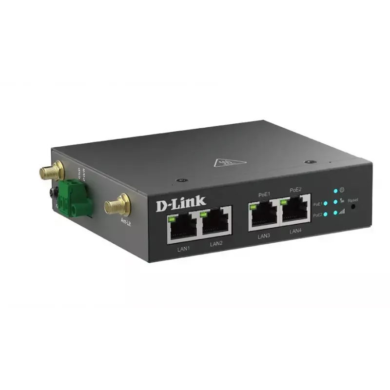 4G LTE PoE modemas D-Link DWM-314-TP su „Power over Ethernet“ ir SIM kortelės lizdu