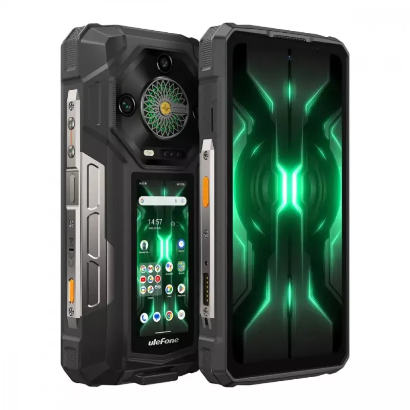 Išmanusis telefonas UleFone Armor 33 Pro 5G 6,3 colio 16GB/512GB Juodas, energijos klasė A