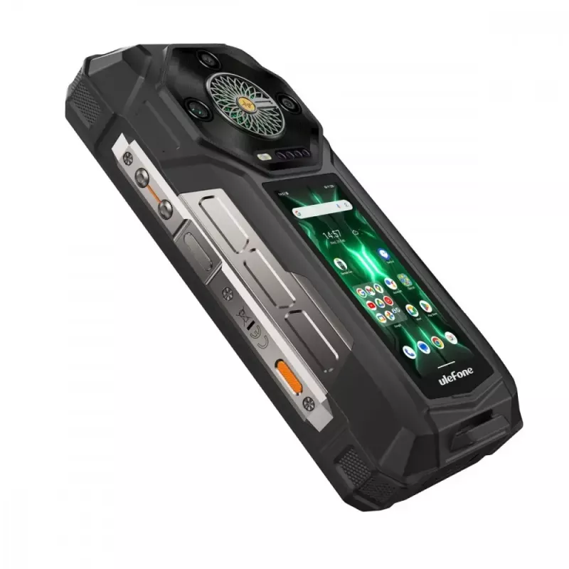 Išmanusis telefonas UleFone Armor 33 Pro 5G 6,3 colio 16GB/512GB Juodas, energijos klasė A