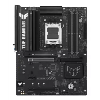 Motininė plokštė ASUS TUF GAMING B850-E WIFI, AMD B850, Socket AM5, ATX, DDR5, 4x DIMM, 3x M.2, Wi‑Fi 6E, 2.5Gb LAN