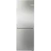 Bosch KGN33NSDB šaldytuvas su apatiniu šaldikliu, pastatomas atskirai, Total No Frost, 279 l (189 l + 90 l), energijos klasė D, sidabrinis