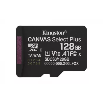 Kingston Canvas Select Plus 128GB microSDXC A1 150MB/s