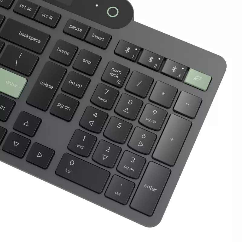 Lenovo 4Y41R69494 klaviatūra Home/Office Bluetooth US English Juoda, Žalia