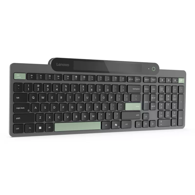 Lenovo 4Y41R69494 klaviatūra Home/Office Bluetooth US English Juoda, Žalia