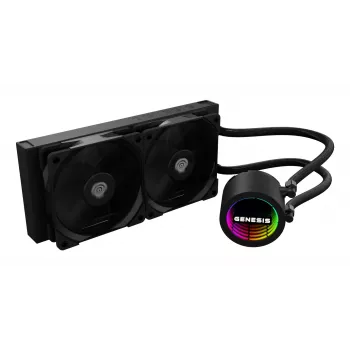 GENESIS NLG-2318 procesoriaus aušinimo sistema All-in-one skysčio aušintuvas Juoda
