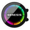 GENESIS NLG-2318 procesoriaus aušinimo sistema All-in-one skysčio aušintuvas Juoda