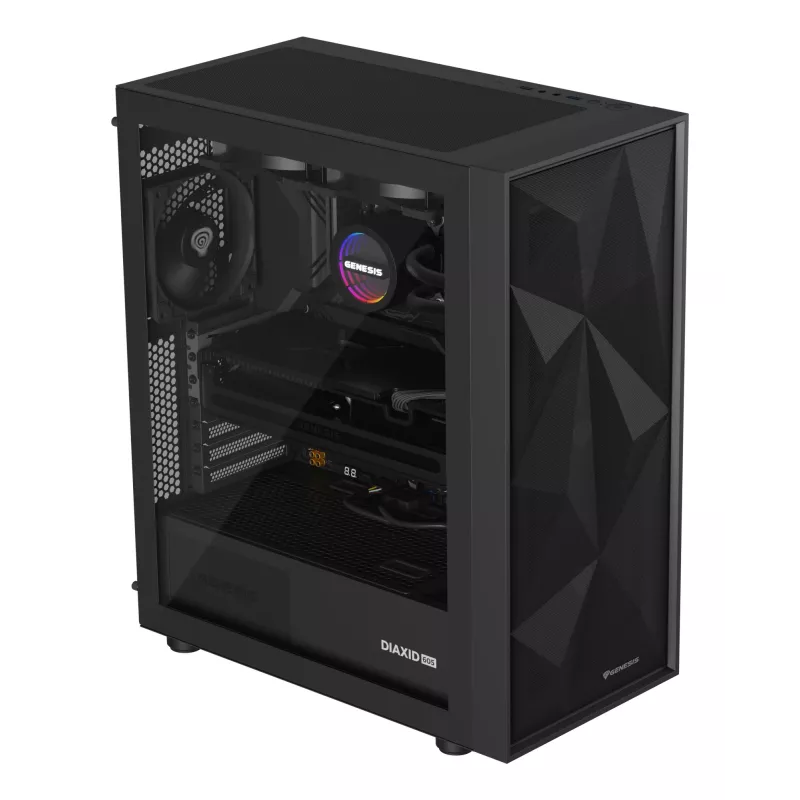 GENESIS NLG-2318 procesoriaus aušinimo sistema All-in-one skysčio aušintuvas Juoda