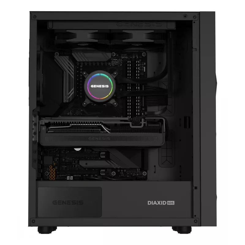 GENESIS NLG-2318 procesoriaus aušinimo sistema All-in-one skysčio aušintuvas Juoda