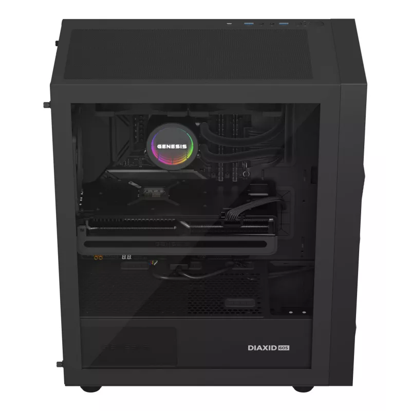 GENESIS NLG-2318 procesoriaus aušinimo sistema All-in-one skysčio aušintuvas Juoda