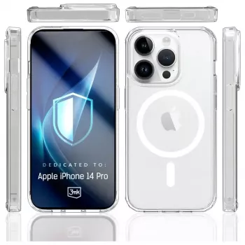 3MK Armor MagCase apsauginis dėklas Apple iPhone 14 Pro su magnetiniu tvirtinimu