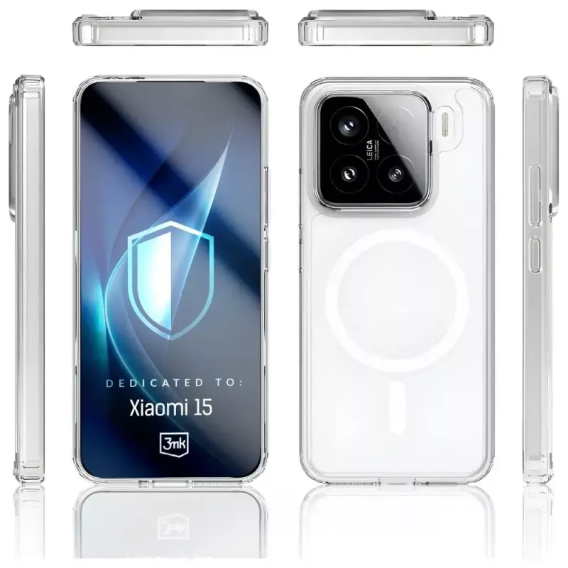 3MK Armor MagCase dėklas Xiaomi 15 – patvarus, lengvas apsauginis dėklas
