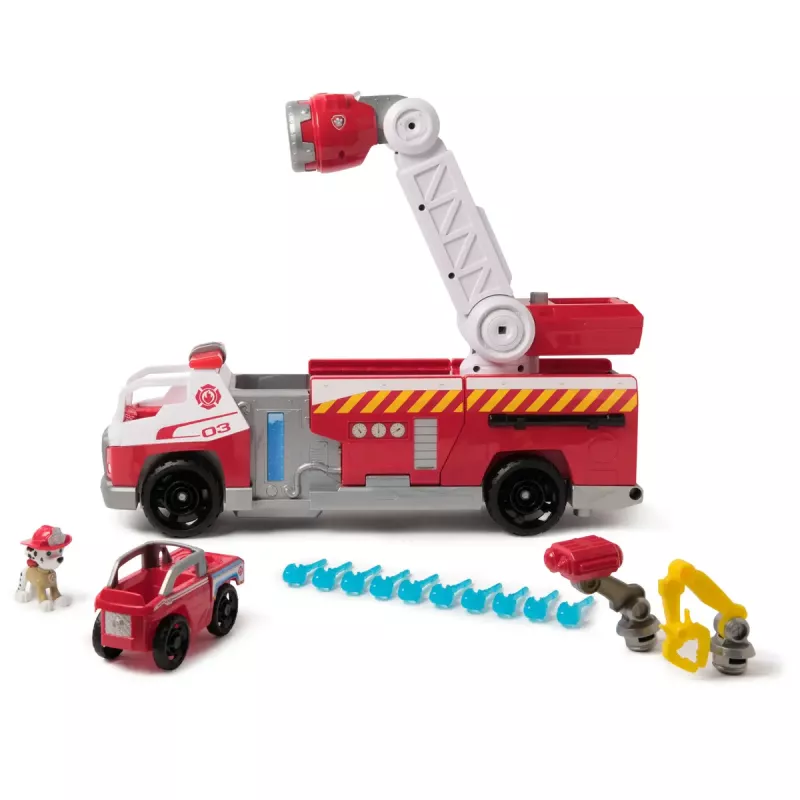 GAISRINĖ MAŠINA PAW Patrol Rapid Reload su Maršalo figūrėle (pažeista pakuotė)