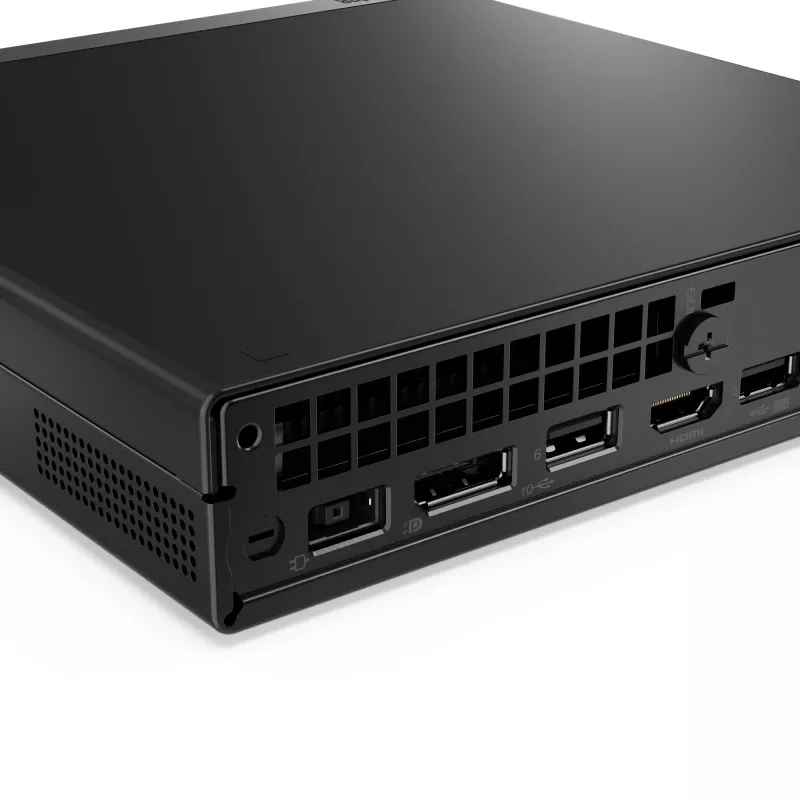 Lenovo ThinkCentre neo 50q Gen 5 Mini PC, Intel Core i3-1315U, 8 GB DDR5, 512 GB SSD, Windows 11 Pro, juodas