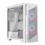 Korpusas MSI MPG VELOX 300R AIRFLOW PZ Midi Tower Baltas — ATX/EATX/MicroATX/Mini-ITX, 1×3,5 colio, 4×2,5 colio, 2×USB 3.2 Gen1, šoninis langas