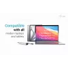 i-tec Metal USB-C įkrovimo stotelė 5 prievadai su USB-C vaizdo išvedimu 8K + Power Delivery 85W