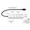 i-tec Metal USB-C įkrovimo stotelė 5 prievadai su USB-C vaizdo išvedimu 8K + Power Delivery 85W