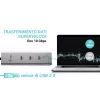 i-tec Metal USB-C įkrovimo stotelė 5 prievadai su USB-C vaizdo išvedimu 8K + Power Delivery 85W
