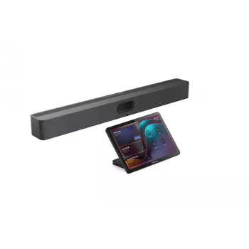Grupinė vaizdo konferencijų sistema Yealink MeetingBar A50-031 — 4K Ultra HD, 2160p@60fps, 8x skaitmeninis priartinimas, Wi‑Fi, Bluetooth, Android 13