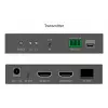 DIGITUS HDMI pluošto prailgintuvų rinkinys - 4K/60Hz, 40 km/300 m, juodas