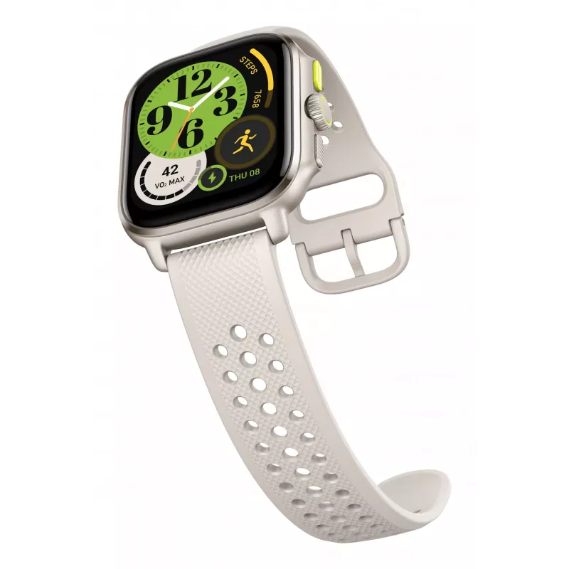 Amazfit Cheetah 4.45 cm (1.75 col.) AMOLED Skaitmeninis 390 x 450 pikselių Liečiamas ekranas Baltas GPS (palydovas)
