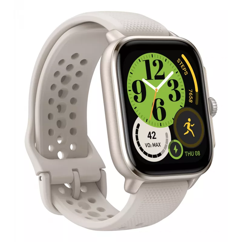 Amazfit Cheetah 4.45 cm (1.75 col.) AMOLED Skaitmeninis 390 x 450 pikselių Liečiamas ekranas Baltas GPS (palydovas)