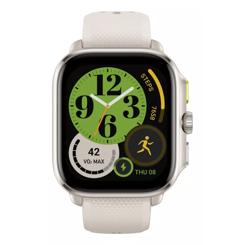 Amazfit Cheetah 4.45 cm (1.75 col.) AMOLED Skaitmeninis 390 x 450 pikselių Liečiamas ekranas Baltas GPS (palydovas)