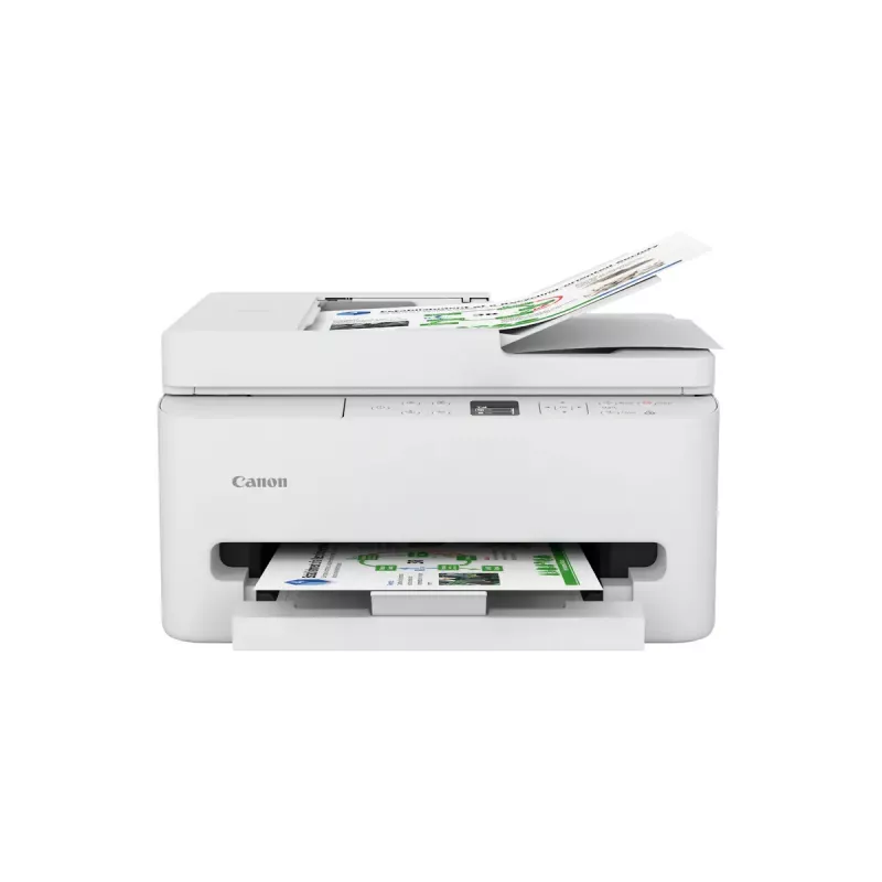 Daugiafunkcinis rašalinis spausdintuvas Canon PIXMA TS7550i — A4, 1200×1200 DPI, Wi‑Fi, spalvotas nuskaitymas/kopijavimas, dvipusė spauda (baltas)