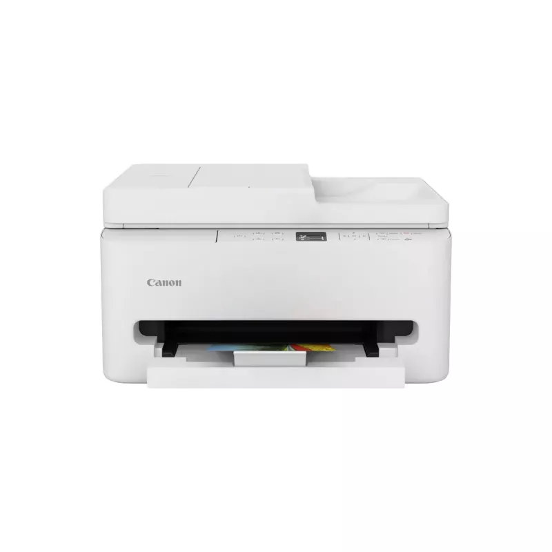 Daugiafunkcinis rašalinis spausdintuvas Canon PIXMA TS7550i — A4, 1200×1200 DPI, Wi‑Fi, spalvotas nuskaitymas/kopijavimas, dvipusė spauda (baltas)