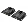 DIGITUS HDMI IP Extender rinkinys – 4K/60Hz 120/200 m, vienas prie daugelio, CAT, juodas