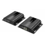DIGITUS HDMI IP Extender rinkinys – 4K/60Hz 120/200 m, vienas prie daugelio, CAT, juodas