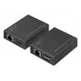 DIGITUS HDMI KVM išplėtimo rinkinys - 4K/30Hz 40/70m PoC juodas