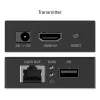 DIGITUS HDMI KVM išplėtimo rinkinys - 4K/30Hz 40/70m PoC juodas