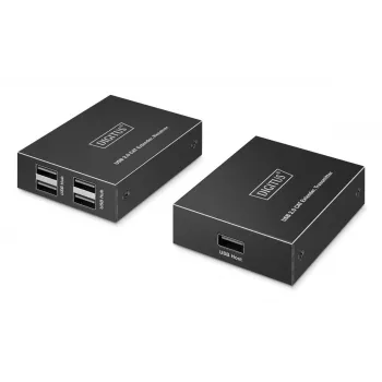DIGITUS USB 2.0 ilgintuvas 4x USB-A prievadai 150 m CAT6
