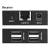DIGITUS USB 2.0 ilgintuvas 4x USB-A prievadai 150 m CAT6