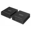 USB 3.2 Gen1 CAT prailgintuvas DIGITUS DA-73121 — 5 Gbps, 4 prievadai (3× USB-A, 1× USB-C), 100 m, maitinimas nuolatinės srovės