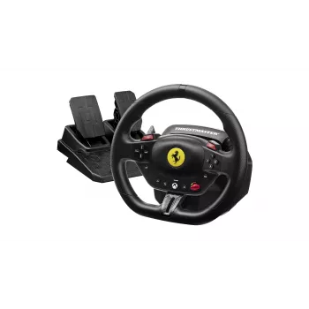 Thrustmaster T98 Ferrari 296 GTS Black USB vairas + pedalai Analoginis / Skaitmeninis PC, Xbox One, Xbox Series S, Xbox Series X