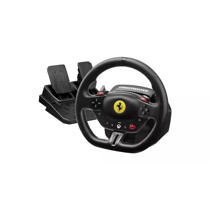 Thrustmaster T98 Ferrari 296 GTS Black USB vairas + pedalai Analoginis / Skaitmeninis PC, Xbox One, Xbox Series S, Xbox Series X