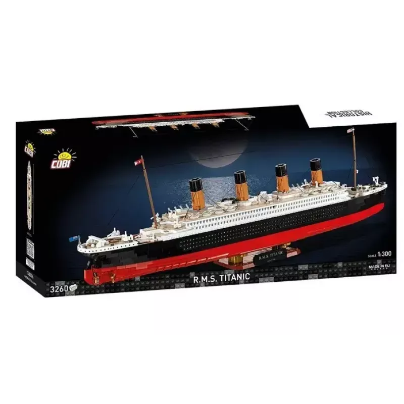 Konstruktorius Cobi R.M.S. Titanic modelis, 3260 plastikinių blokelių (COBI-1686)
