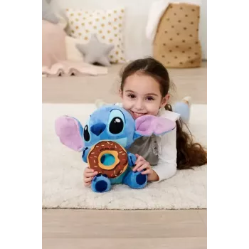 Minkštas žaislas SIMBA Mascot Stitch su spurgute 25 cm pliušinė figūrėlė