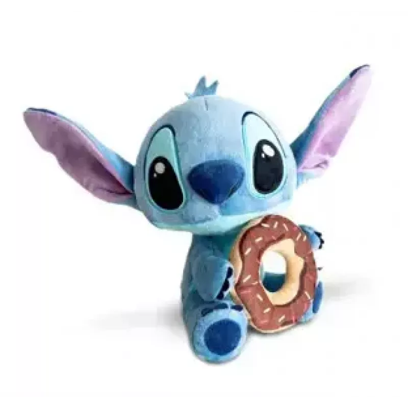 Minkštas žaislas SIMBA Mascot Stitch su spurgute 25 cm pliušinė figūrėlė