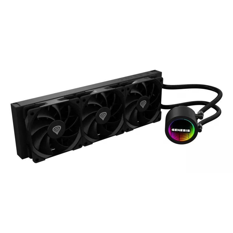 GENESIS NLG-2320 procesoriaus vandens aušinimo sistema All-in-one skystas aušintuvas Juoda