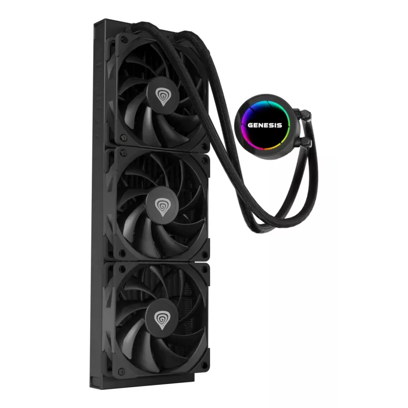 GENESIS NLG-2320 procesoriaus vandens aušinimo sistema All-in-one skystas aušintuvas Juoda