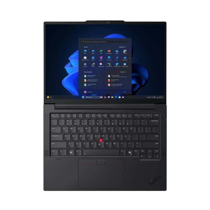 Lenovo ThinkPad E14 Gen 7 (Intel) Copilot+ PC nešiojamas kompiuteris 35,6 cm (14 inch) WUXGA Intel Core Ultra 5 228V 32 GB LPDDR5x-SDRAM 512 GB SSD Wi-Fi 6E Windows 11 Pro juodas