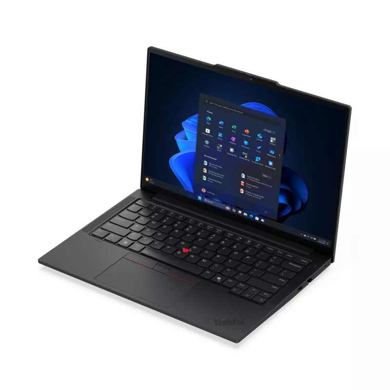 Lenovo ThinkPad E14 Gen 7 (Intel) Copilot+ PC nešiojamas kompiuteris 35,6 cm (14 inch) WUXGA Intel Core Ultra 5 228V 32 GB LPDDR5x-SDRAM 512 GB SSD Wi-Fi 6E Windows 11 Pro juodas