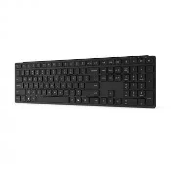 Lenovo Wireless Multi-Mode Pro 6000 klaviatūra, RF belaidė + Bluetooth, QWERTY, US English, juoda