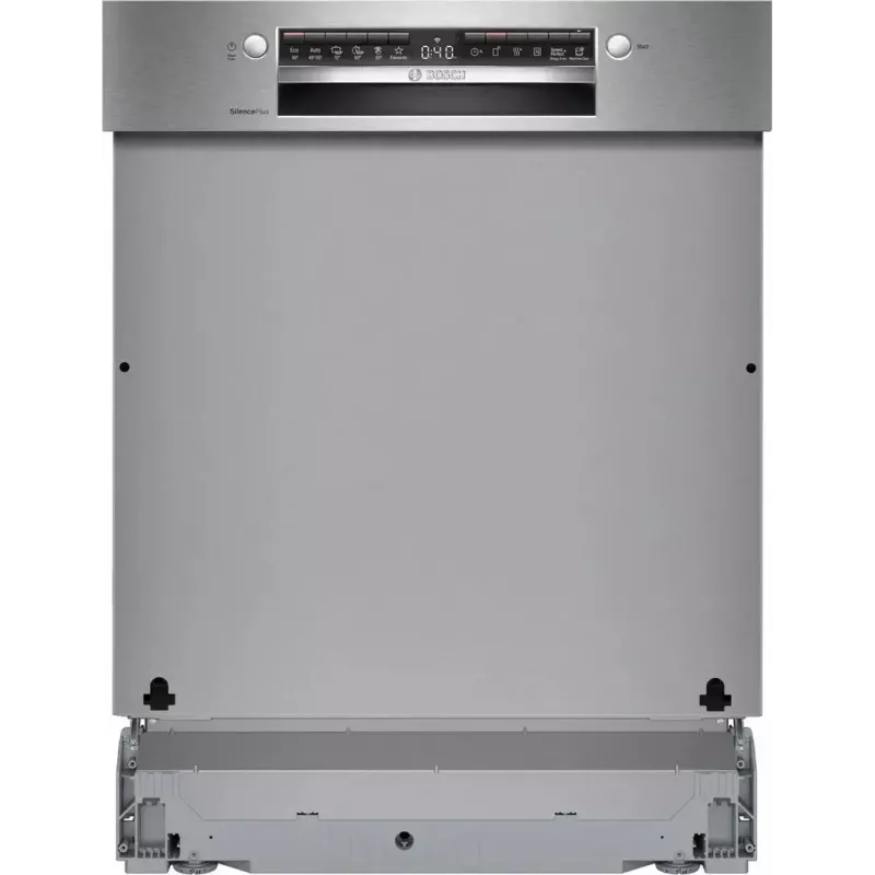 Įmontuojamas indaplovė Bosch SMI4ECS28E — 14 komplektų, 6 programos, A energijos klasė, 42 dB