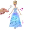 Disney Princess Enchanted Ballgown Pelenės mados lėlė su šviesomis ir garsu, įkvėpta filmo