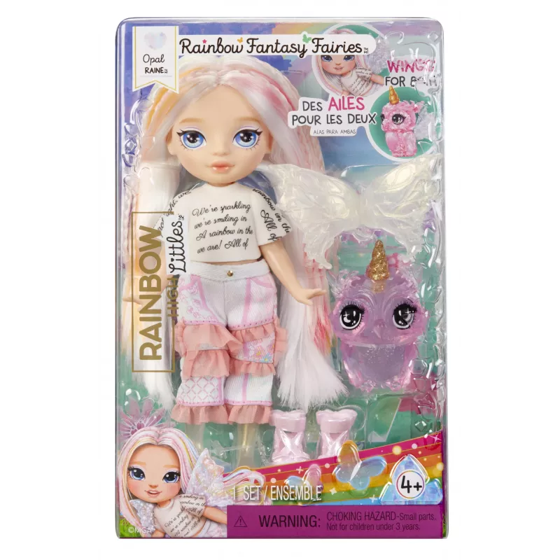Lėlė Rainbow High Littles Fantasy Fairies – Opal (Vaivorykštinė)
