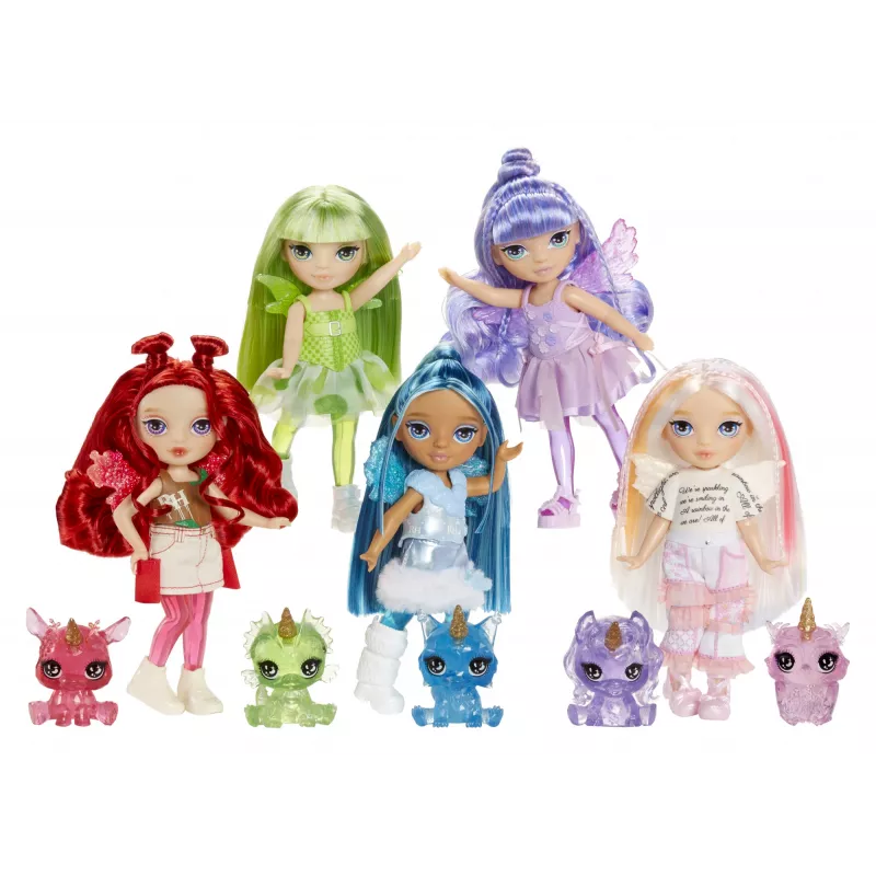 Lėlė Rainbow High Littles Fantasy Fairies – Opal (Vaivorykštinė)